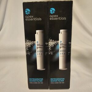 2 Pack Apex Essentials RWF-008G Refrigerator Water Filter Sealed GSWF Kenmore GE